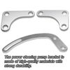 For SBC Power Steering Pump Bracket Adjustable Compatible with Chevy 350 Small Block LWP Long Water Pump