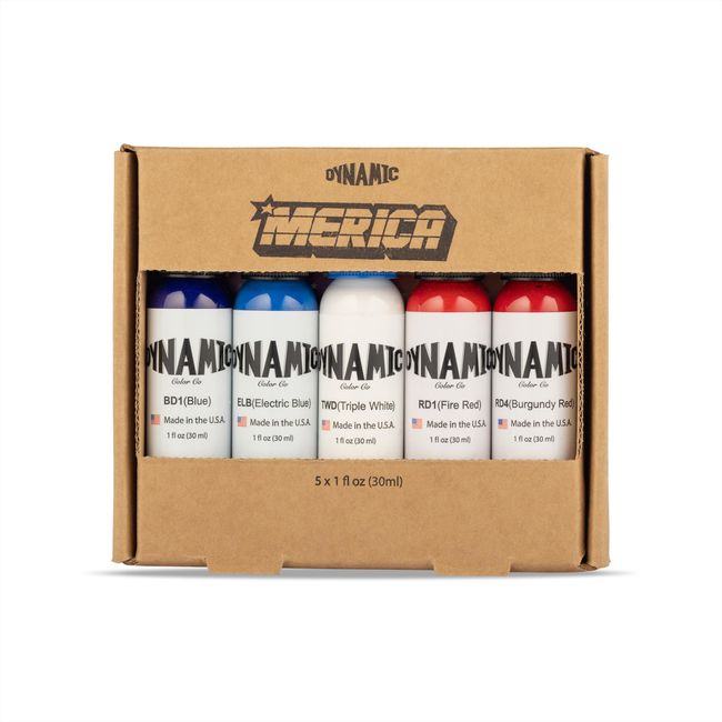 Dynamic Color Ink Set - Merica 1oz Color Set