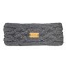 Aran Traditions Cable Knitted Style Headband (Steel)