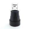Heavy Duty Rubber Tips 5/8" Diameter for Walking Canes and Frames 4 Pcs