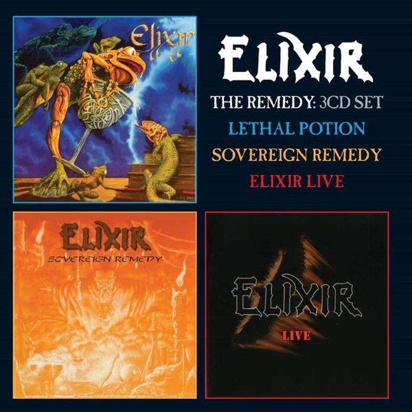 The Remedy ~ Lethal Potion / Sovereign Remedy / Elixir Live (3CD Remastered Boxset Edition)