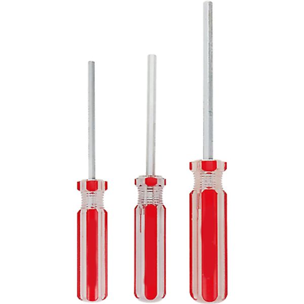 Hex Head Screwdriver Set Hex Allen Screwdriver Set Three Sizes H4Mm, 5Mm, 6Mm