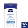 Vaseline Expert Care Sensitive Skin Relief Dermatologically Tested Moisturiser Body Lotion For Irritated and Itchy Skin Due to Dryness 400 ml 