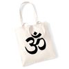 Flox Creative Om symbol tote bag
