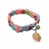 Cat Collar Dog Collar, Adjustable, With Bell, Choking Proof, Soft Material, For Small Pets, Multicolor (Orange)