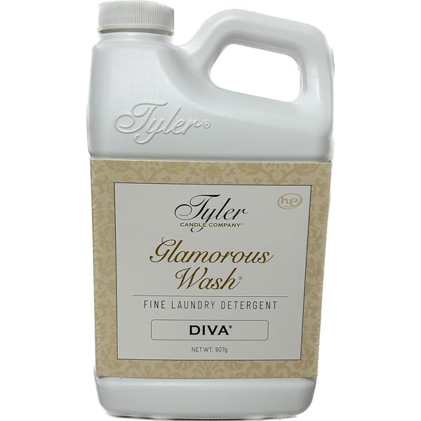 Tyler Glam Wash Laundry Detergent, Diva 907g, Liquid, 32 FL Oz