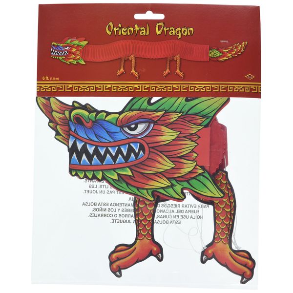 Asian Tissue Dragon Party Accessory (1 count) (1/Pkg)