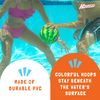 BANZAI Melon Madness Pool Challenge Underwater Ball Set with 3 Target Hoops