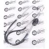 Rubonarie Soundscope Engine Maintenance Supplies Stethoscope Engine Mechanic Engine Maintenance (Black)