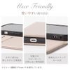 HanaRo iPhone16e Black iPhone16e Case Shoulder Case Strap Set Dull Color PU Leather