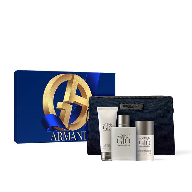 [Armani Beauty] Aqua Di Gio EDT 100ml Holiday Set