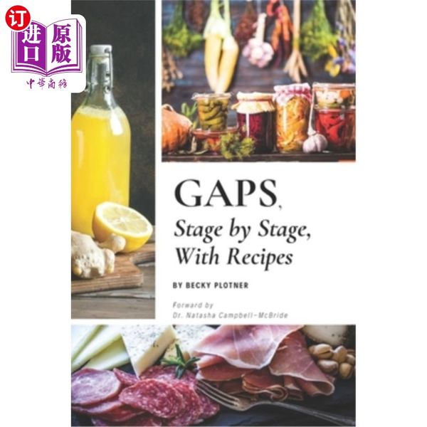 海外直订医药图书GAPS, Stage by Stage, With Recipes 间隙，分阶段，带食谱