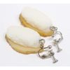 Food Sample Earrings (Silver), Miniature Sushi (Abalone), Silver
