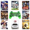 Wireless Controller for PS2 Dual Shock, Gamepad Remote Compatible with Playstation 2 (Clear Green)