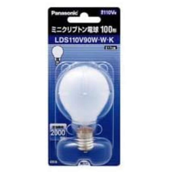 Panasonic Mini Krypton Bulb, 100 Shape [1 Pack] lds110 V90wwk