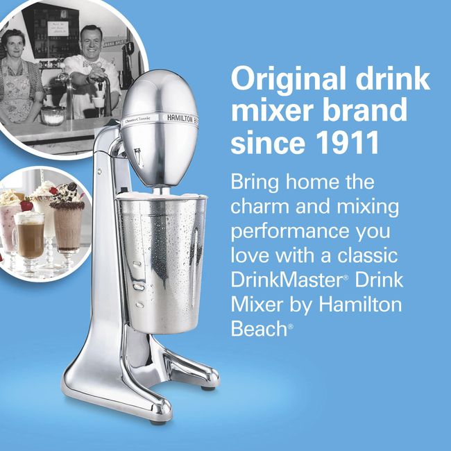 A Hamilton Beach Retro Milkshake Maker