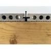 Composite Decking T Clips Fixing. Black Fitting Screw Included (100)