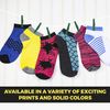 Debra Weitzner Womens Low-Cut Ankle Socks No-Show Colorful Pattern Fun Socks – 12 Pair