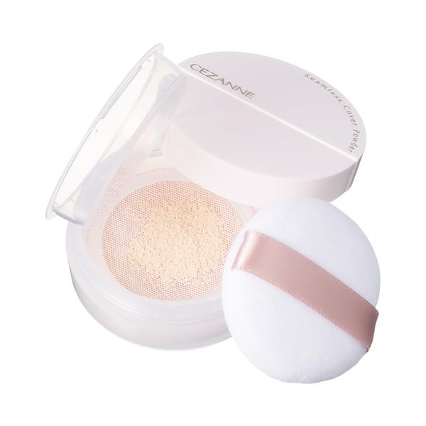 Cezanne Seamless Cover Powder 01 Foggy Beige 4.5g Face Powder Pore Cover