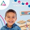 Wissner 80200.2 active learning Active Learning 20 Student´S Abacus, Re-Wood Red/White, Sloped Version,Medium
