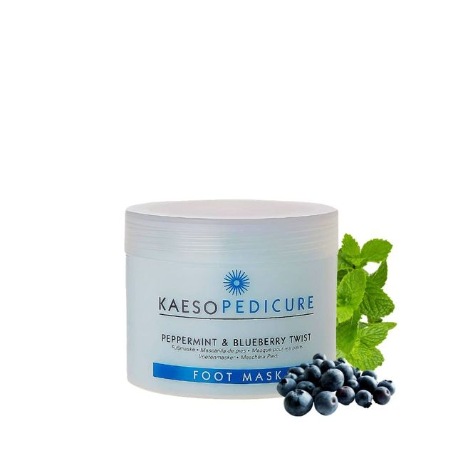 Kaeso Peppermint and Blueberry Twist Foot Mask 450 ml