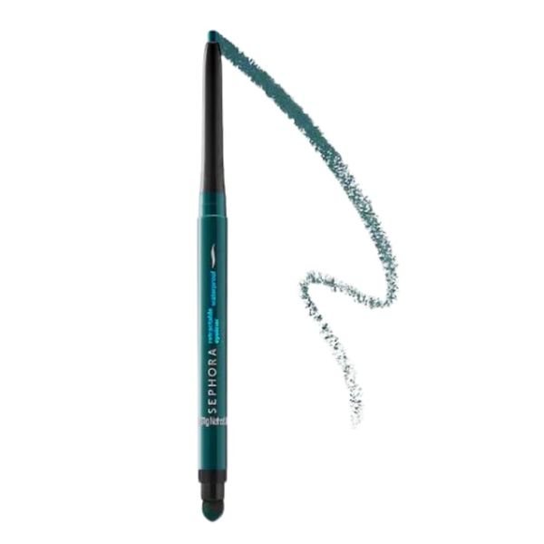 SEPHORA Retractable Waterproof Eyeliner - 27 Matte Deep Green (Deep Forest Green)