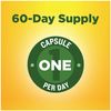 Nature Made Turmeric Curcumin 500 mg, Herbal Supplement for Antioxidant Support, 60 Capsules, 60 Day Supply