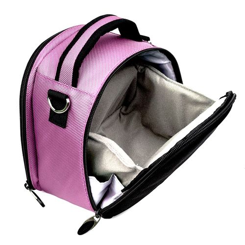 Vangoddy Laurel Baby Pink Carrying Case Bag for Canon VIXA Series Camcorders