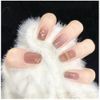 Turkalla Nail Tips, For Hands, 24 Pieces, 12 Different Sizes, 3D Feel, Easy to Apply, Reusable, Fake Nails, Gel Nails, Nails, Hands, Nail Art, Nail Parts, Stylish, Popular Design, Beginners, Coming-of-Age Ceremonies, Weddings, Receptions