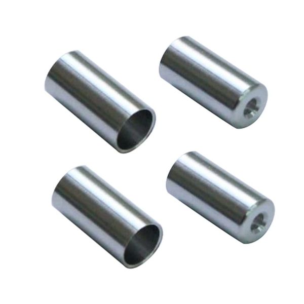 NISSEN Aluminum Outer Cap for Brakes [Silver] 4 Pieces