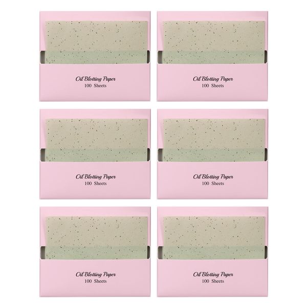 [varuza] Premium Natural Oil Blotting Paper Must Have (600 Count (Refills Only), Green Tea)