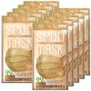 ISDG Ishoku Dougen Dot Com Spunlace Nonwoven Color Mask Individually Packaged 7 Pieces Beige 10 Bag Set