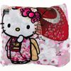 Hello Kitty Sanrio Characters Folding Carry On Bag, Japanese Pattern, Pink