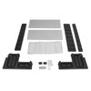 2-Step 36" Patio Spa Hot Tub Step Slip-Resistant Surface W/ Compartment Storage