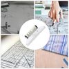 2 Pcs 15cm Rolling Ruler Measuring Parallel Rulers Balancing Scale Drawing Rolling Ruler Multipurpose Drawing Parallel Rolling Rulers for Artists Architects Engineers