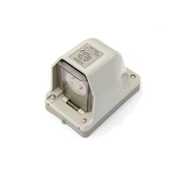 Panasonic WK6315 Grounding 2P15A Hanging Rainproof Outlet for Exposure/Embedded Use