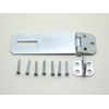 NU-SET 2707-3 Steel Single Hinged Rolled Edges, 4-1/2