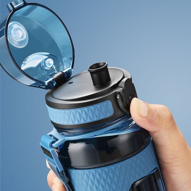 Sports Water Bottles Gym Leak-proof Drop-proof Portable Shaker Outdoor  Travel Kettle Plastic Drink Water Bottle BPA Free