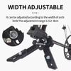 FUNTRESS Bow Stand Foldable Archery Compound Bow Stand Archery Compound Bow Rack Holder for Compound Bow (Black)