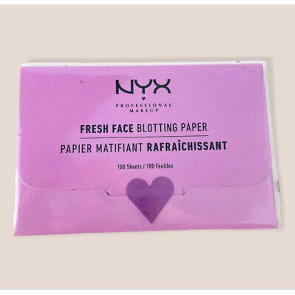 NYX Face Blotting Paper 100 Sheets Fresh Face with Salicyclic Acid