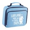 Flox Creative Blue Lunch Cooler Bag Custom Lapland Here We Come