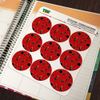 Makeup Lipstick Mascara Eyeliner Pattern Planner Calendar Scrapbooking Crafting Stickers
