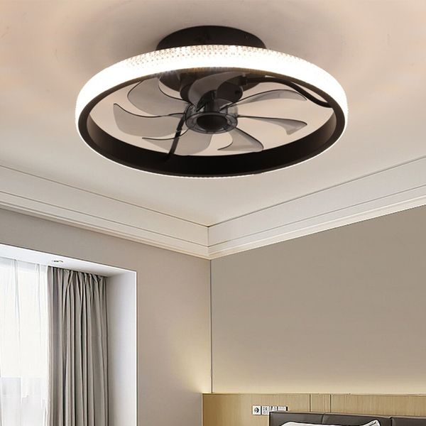 20" 5 - Blades LED Standard Ceiling Fan with Remote Control and Light Kit
