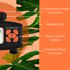 Techbotanica Automatic Water Timer for Garden Hose – Waterproof Irrigation Controller with Large LCD Screen – Manual & Automatic Watering System – Durable Outdoor Sprinkler Timer