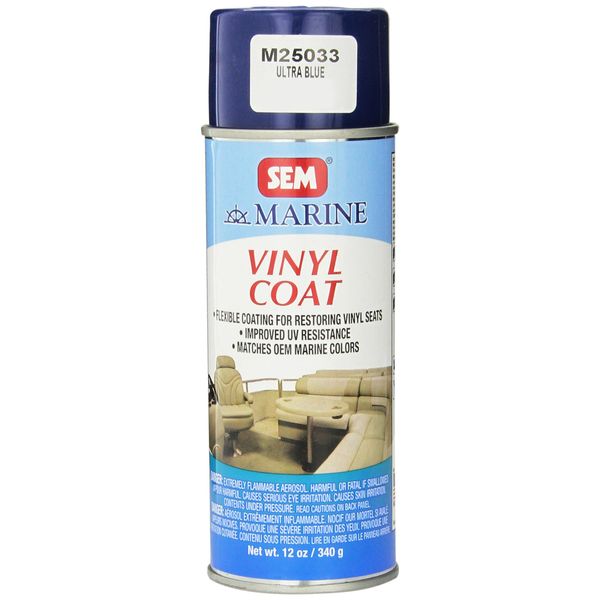 SEM M25033 Ultra Blue Marine Vinyl Coat - 12 oz.