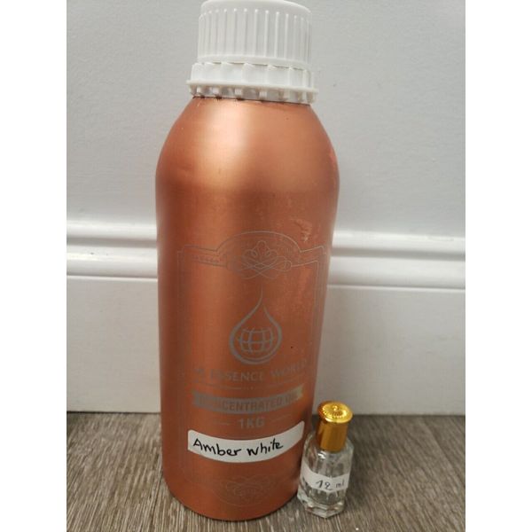 White Amber / AMBER WHITE Perfume Oil / Original / Imported SAMPLE 12 ml Size