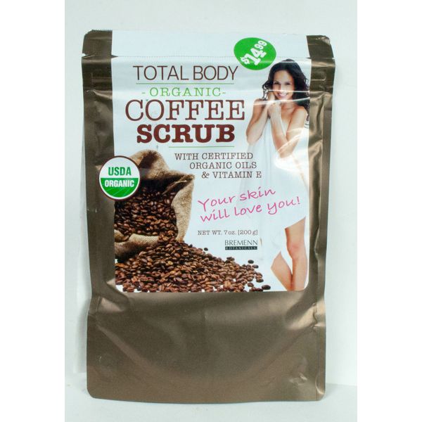 Bremenn Botanicals Total Body Organic Coffee Scrub