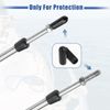Universal Piece of 2 Throttle Shift Control Remote Box Cable  3300/33C Black