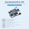 Waveshare Nano Base Board (B), Compatible with Raspberry Pi Compute Module 5, Same Size As The CM5, Base Board for Compute Module 5 Lite/eMMC