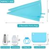 Piping Pastry Icing Cake Bags Decorating Disposable Cupcake Large Silicone Ring